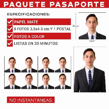 TOMA FOTOGRAFIA PARA  PASAPORTE