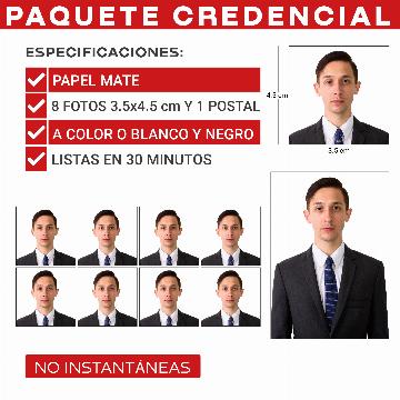 TOMA FOTOGRAFIA CREDENCIAL MATE