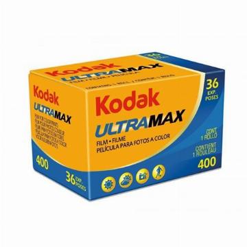 Rollo Fotografico Kodak Ultramax 400 ISO 35MM 36 EXP